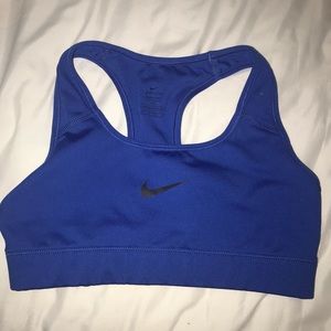 Blue Nike Sports Bra